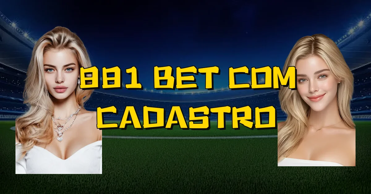 881 Bet Com Cadastro Oficial