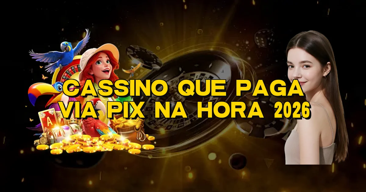 Cassino Que Paga Via Pix Na Hora 2026 Oficial