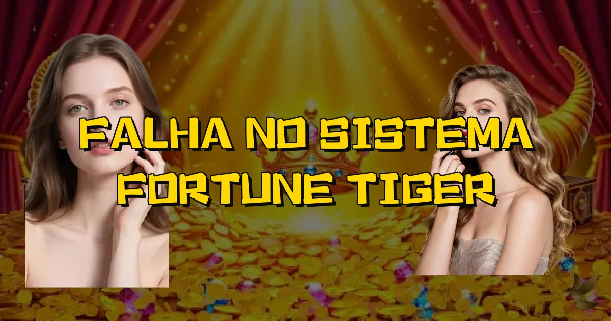 Falha No Sistema Fortune Tiger Oficial