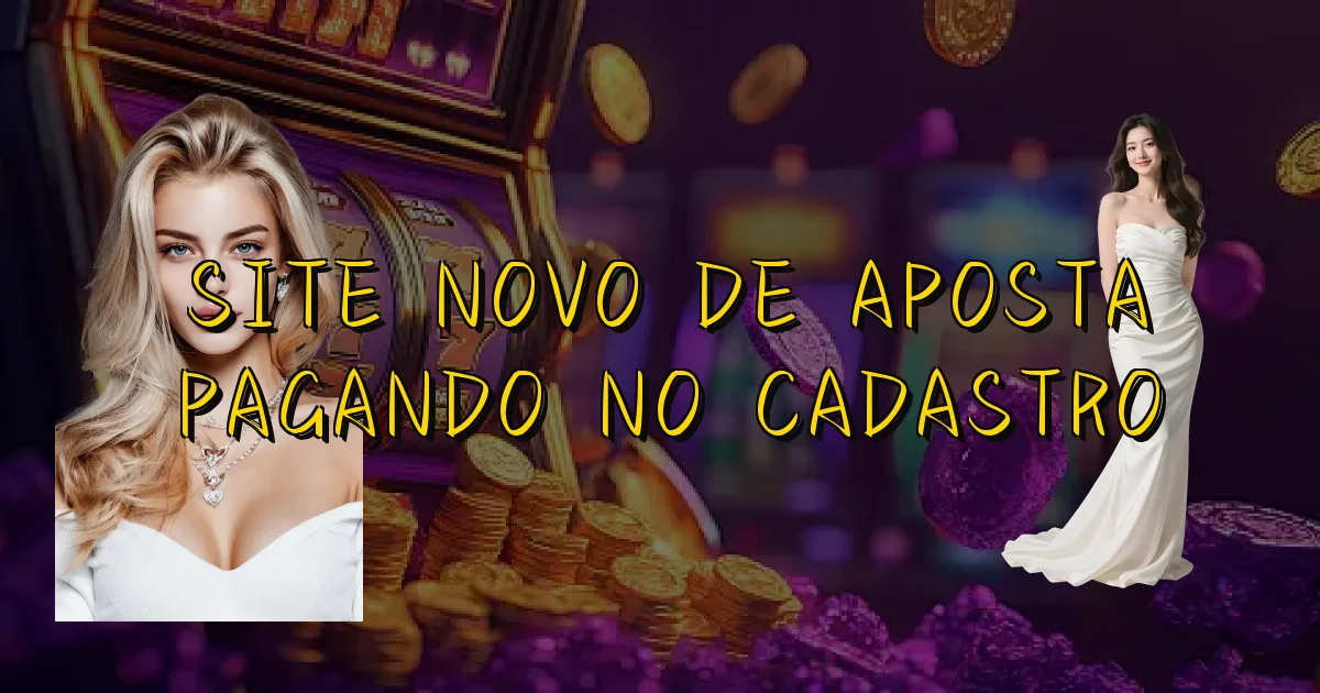 Site Novo De Aposta Pagando No Cadastro Oficial